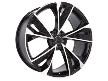 Jantes Look Audi RS7 18x8 5X112 ET 40 66.5 (Preto Polido)