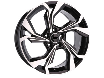 Jantes Look Audi A3 8Y 19x8 5X112 ET 45 66.5 (Preto Polido) 