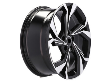 Jantes Look Audi A3 8Y 19x8 5X112 ET 45 66.5 (Preto Polido) 