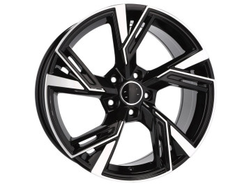 Jantes Look Audi RS6 19x8.5 5X112 ET 40 66.5 (Preto Polido)