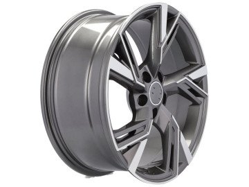 Jantes Look Audi Rs6 20x9 5X112 ET 25 66.5 (Cinza Polido) 