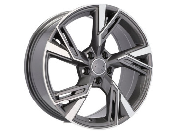 Jantes Look Audi Rs6 20x9 5X112 ET 25 66.5 (Cinza Polido) 