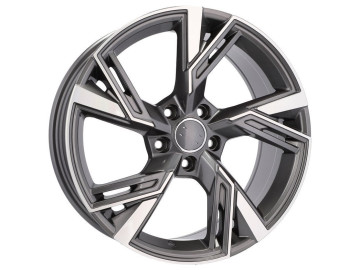 Jantes Look Audi Rs6 20x9 5X112 ET 30 66.5 (Cinza Polida) 