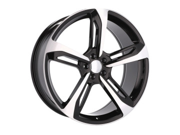 Jantes Look Audi CT 20x9 5X112 ET 33 66.5 (Preto Polido) 