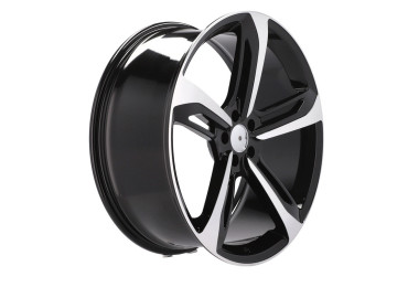 Jantes Look Audi CT 20x9 5X112 ET 33 66.5 (Preto Polido) 