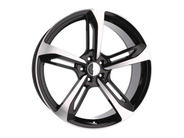 Jantes Look Audi CT 20x9 5X112 ET 33 66.5 (Preto Polido) 