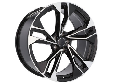 Jantes Look Audi A5 Sportback 20x9 5X112 ET 34 66.5 (Preto Polido) 