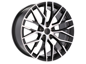 Jantes Look Audi R8 20x9 5X112 ET 35 66.5 (Preto Polido) 