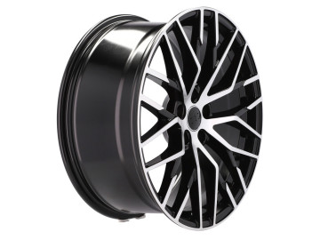 Jantes Look Audi R8 20x9 5X112 ET 35 66.5 (Preto Polido) 