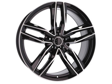 Jantes Look Audi RS6 C7 20x9 5X112 ET 37 66.5 (Preto Polido) 