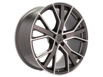 Jantes Look Audi RS6 22x10 5X112 ET 21 66.5 (Cinza Polido) 