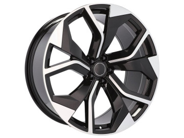 Jantes Look Audi RSQ8 4M8 22x10 5X112 ET 21 66.5 (Preto Polido)