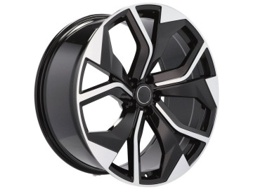 Jantes Look Audi RSQ8 4M8 22x10 5X112 ET 21 66.5 (Preto Polido)