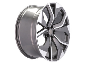 Jantes Look Audi RSQ8 4M 22x10 5X112 ET 26 66.5 (Cinza Polido) 