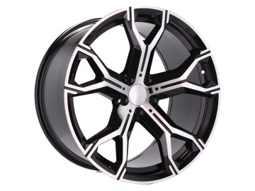 Jantes Look BMW Style 741M 22x10.5 5X112 ET 43 66.6 (Preto Polido)