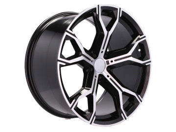 Jantes Look BMW Style 741M 22x10.5 5X112 ET 43 66.6 (Preto Polido)