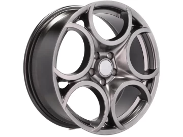 Jantes Look Alfa Romeo 17x7.5 5X110 ET 41 65.1 (Hyper Black)