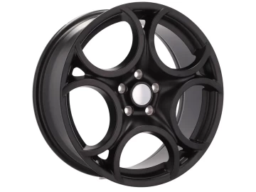 Jantes Look Alfa Romeo 17x7.5 5X110 ET 41 65.1 (Preto Metade Matte)