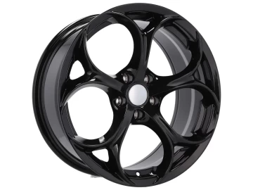 Jantes Look Alfa Romeo Giulia 17x7.5 5X110 ET 33 65.1 (Preto)