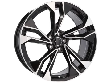 Jantes Look Audi A5 Sportback 19x8.5 5X112 ET 32 66.5 (Preto Polido)