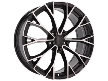 Jantes Look Audi A3 17x7.5 5X112 ET 51 57.1 (Preto Polido)