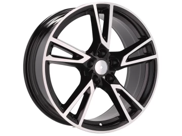 Jantes Look Audi A4 19x8 5X112 ET 39 66.5 (Preto Polido)