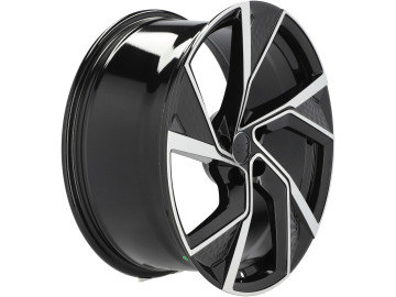 Jantes Look Audi A4 19x8.5 5X112 ET 35 66.5 (Preto Polido)