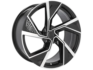 Jantes Look Audi A4 19x8.5 5X112 ET 35 66.5 (Preto Polido)