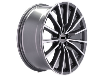 Jantes Look Audi A5 18x8 5X112 ET 31 66.5 (Cinza Polida)