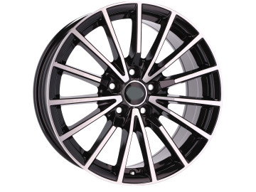 Jantes Look Audi A5 18x8 5X112 ET 31 66.5 (Preto Polido)