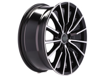Jantes Look Audi A5 18x8 5X112 ET 31 66.5 (Preto Polido)