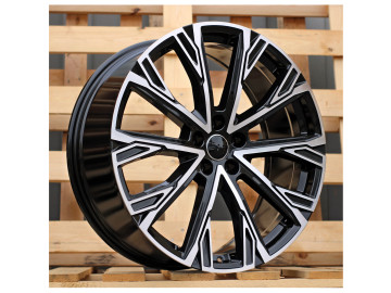 Jantes Look Audi A5 Concep 21x8.5 5X112 ET 43 66.5 (Preto Polido)