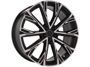 Jantes Look Audi A5 Concep 21x8.5 5X112 ET 43 66.5 (Preto Polido)