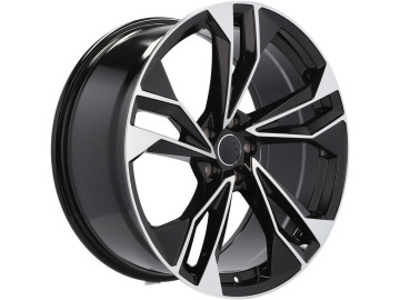 Jantes Look Audi A5 Sportback 19x8.5 5X112 ET 40 66.5 (Preto Polido)