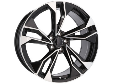 Jantes Look Audi A5 Sportback 19x8.5 5X112 ET 40 66.5 (Preto Polido)
