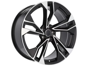 Jantes Look Audi A5 Sportback 21x9 5X112 ET 30 66.5 (Preto Polido)
