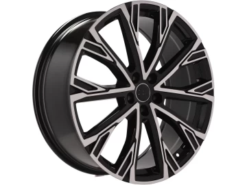 Jantes Look Audi A5 concep 21x8.5 5X112 ET 34 66.5 (Preto Polido)