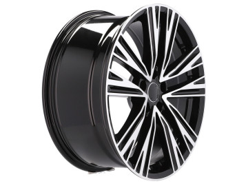 Jantes Look Audi A6 20x9 5X112 ET 35 66.5 (Preto Polido)