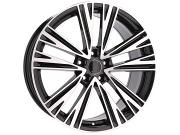 Jantes Look Audi A6 20x9 5X112 ET 35 66.5 (Preto Polido)