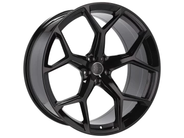 Jantes Look Audi A8 19x8.5 5X112 ET 27 66.5 (Preto Metade Matte)