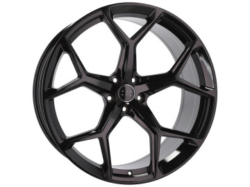 Jantes Look Audi A8 19x8.5 5X112 ET 27 66.5 (Preto Metade Matte)