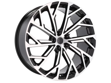 Jantes Look Audi A8 S8 21x9 5X112 ET 37 66.5 (Preto Polido)
