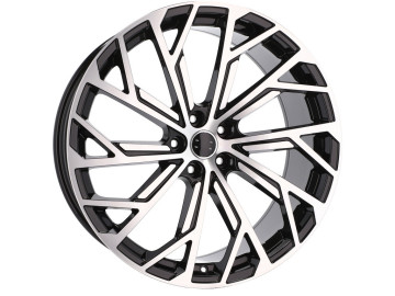 Jantes Look Audi A8 S8 21x9 5X112 ET 37 66.5 (Preto Polido)