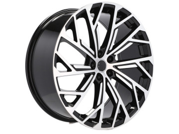 Jantes Look Audi A8 S8 21x9 5X112 ET 37 66.5 (Preto Polido)
