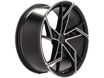 Jantes Look Audi ABT 20x9 5X112 ET 30 66.5 (Preto Polido)