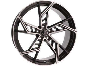 Jantes Look Audi ABT 20x9 5X112 ET 30 66.5 (Preto Polido)