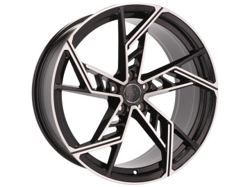 Jantes Look Audi ABT 21x9 5X112 ET 32 66.5 (Preto Polido)
