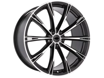 Jantes Look Audi ABT Sport GR 19x8.5 5X112 ET 32 66.5 (Preto Polido)