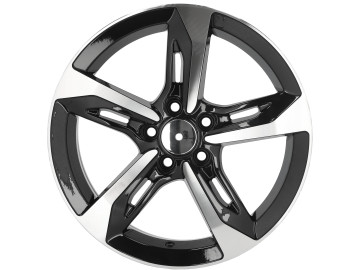 Jantes Look Audi CT 16x6.5 5X100 ET 40 57.1 (Preto Polido)