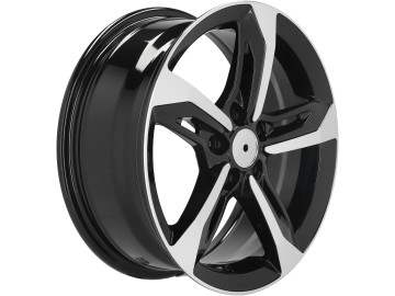 Jantes Look Audi CT 16x6.5 5X100 ET 40 57.1 (Preto Polido)